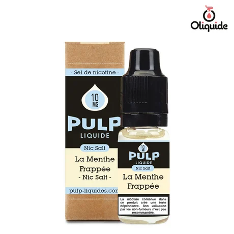 Pulp Nic Salt La Menthe Frappée de la marque Pulp