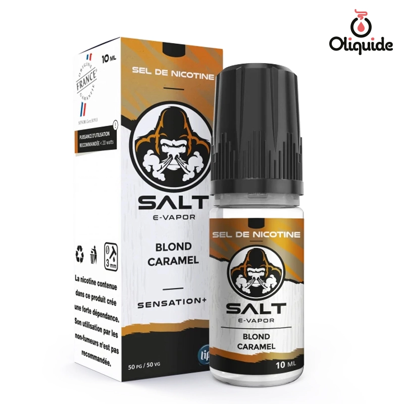 Eliquide Salt E Vapor Blond Caramel 10ml ds 2,95