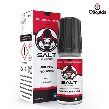 Fruits rouges de la collection Salt E-Vapor 