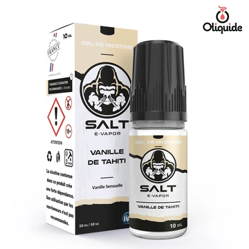 Vanille de Tahiti de la collection Salt E-Vapor 