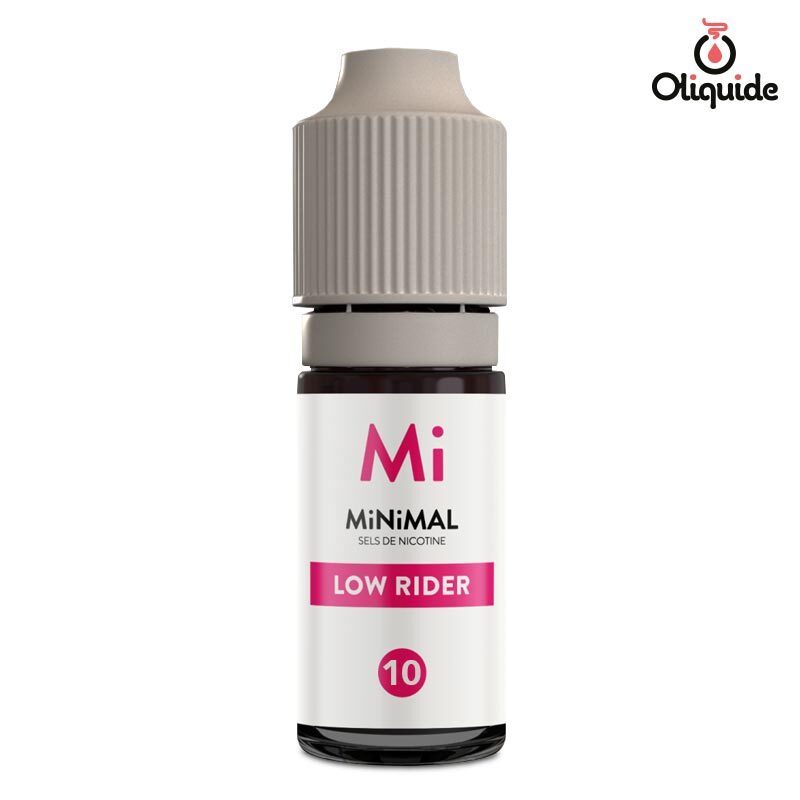 Eliquide Minimal Low Rider 10ml ds 3,97  sur Oliquide