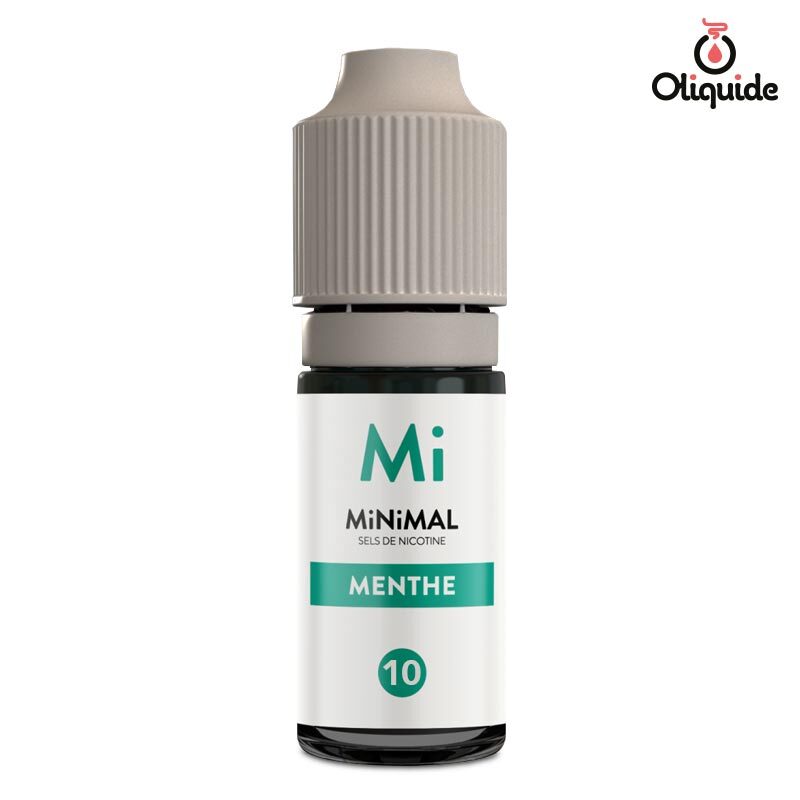 Eliquide Minimal Menthe 10ml ds 3,97  sur Oliquide