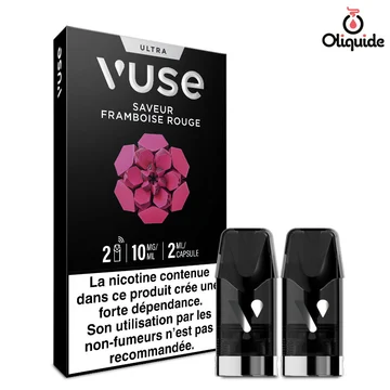 Framboise Rouge 2x2 ml - Collection Vuse Ultra