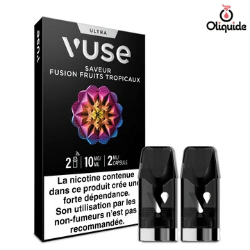 Fusion Fruits Tropicaux 2x2 ml - Collection Vuse Ultra