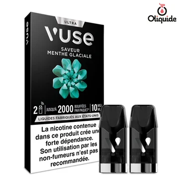 Menthe Glaciale 2x2ml de la collection Ultra 