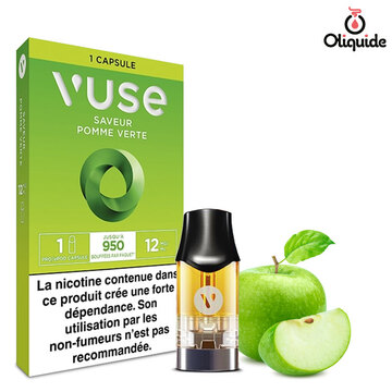 Vuse Epod Pro1 Pomme Verte x1 - Vuse PRO de la marque Vuse