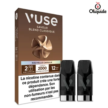 Blend Classique x2 de la collection Vuse Gamme Intense 