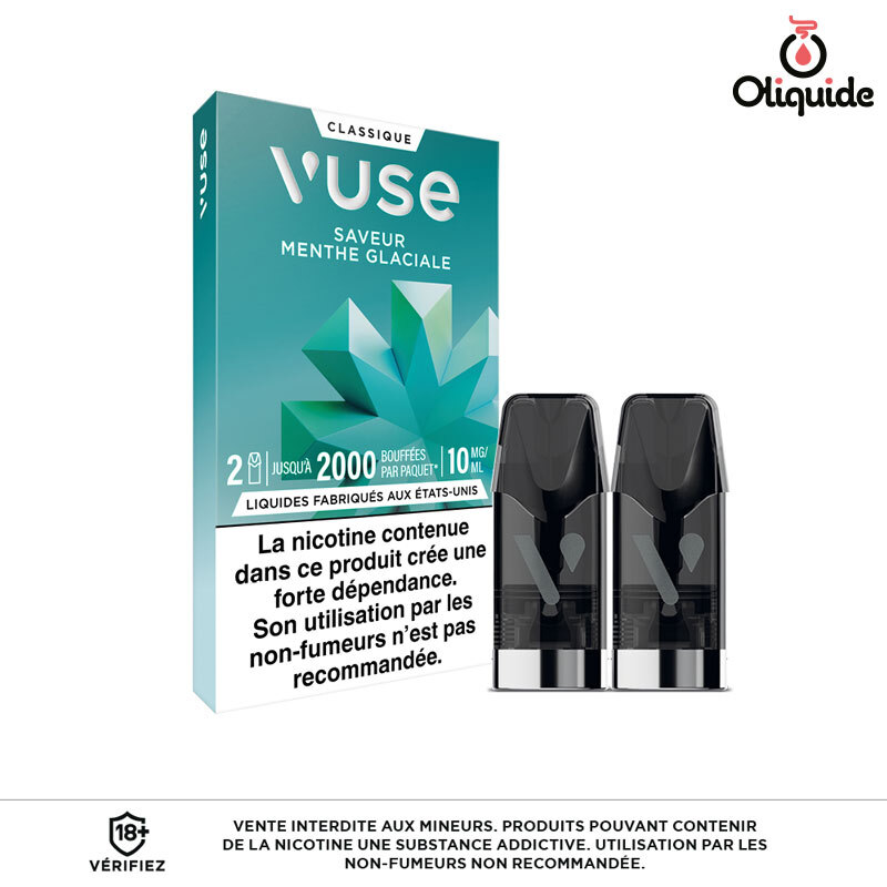 Eliquide Menthe Glaciale x2 dès 6,45 €