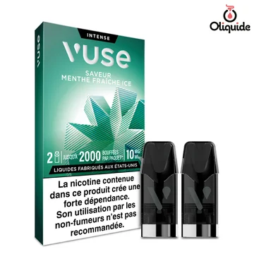 Menthe Fraîche Ice x2 - Collection Vuse Gamme Intense