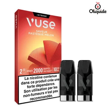 Pastèque Melon x2 - Collection Vuse Gamme Intense