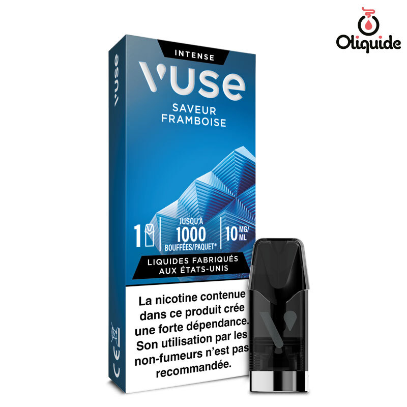 elfbar nachfüll pod läuft aus Eliquide Vuse Gamme Intense Framboise x1 dès 3,71 €