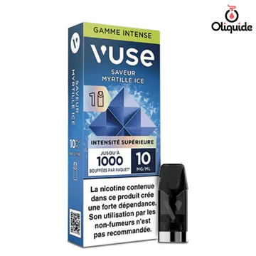 Myrtille Ice de la collection Vuse Gamme Intense 