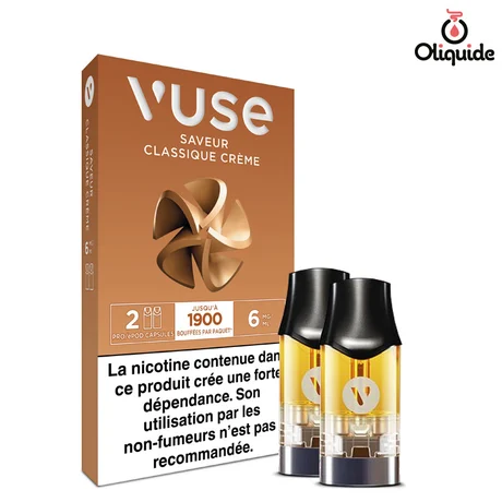 Vype VPRO pour ePod Classique Crème x2 - Vuse PRO de la marque Vuse