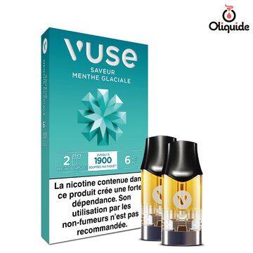 Menthe Glaciale x2 - Vuse PRO de la collection Vuse ePod 