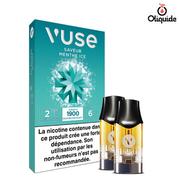 Menthe Ice x2 - Vuse PRO de la collection Vuse ePod 