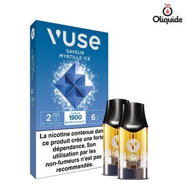 Myrtille Ice x2 - Vuse PRO de la collection Vuse ePod 