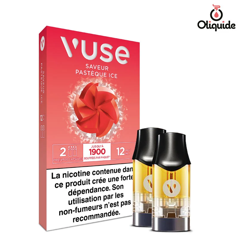Eliquide Vype Pastèque Ice x2 Vuse PRO dès 8,55 €