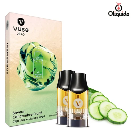 Liquides DLUO Dépassée Concombre Fruité x2 - Vuse PRO DLUO de la marque 